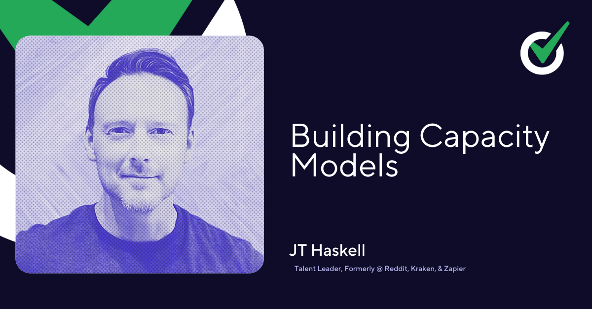 Episode 31 - Building Capacity Models