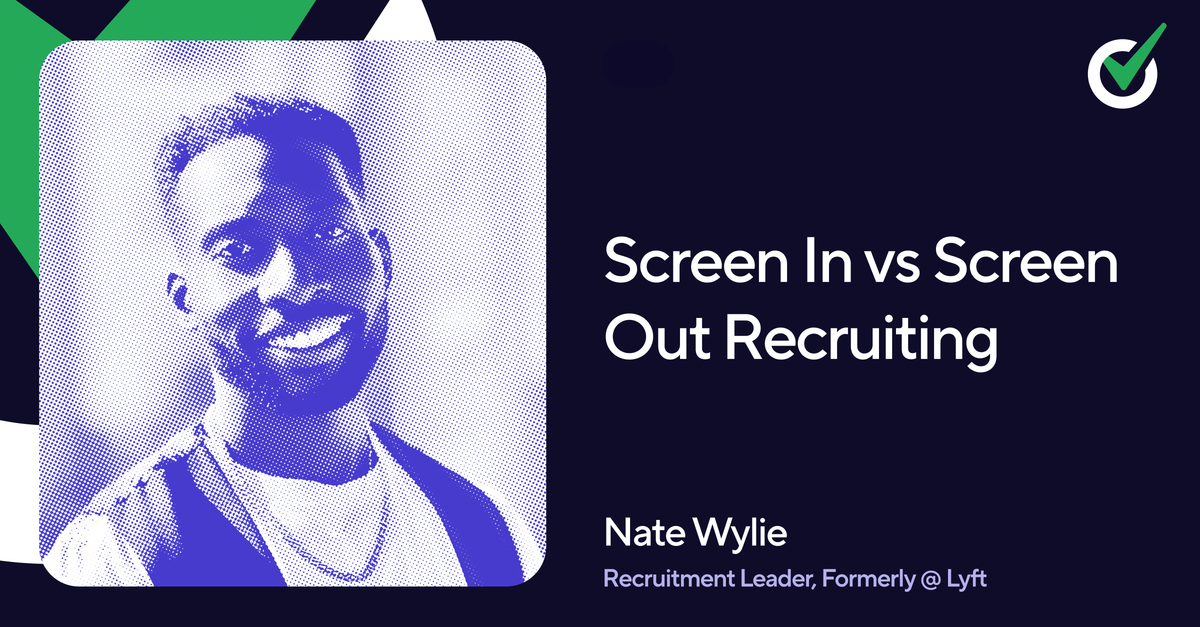 Episode 36 - Screen In vs Screen Out Recruiting