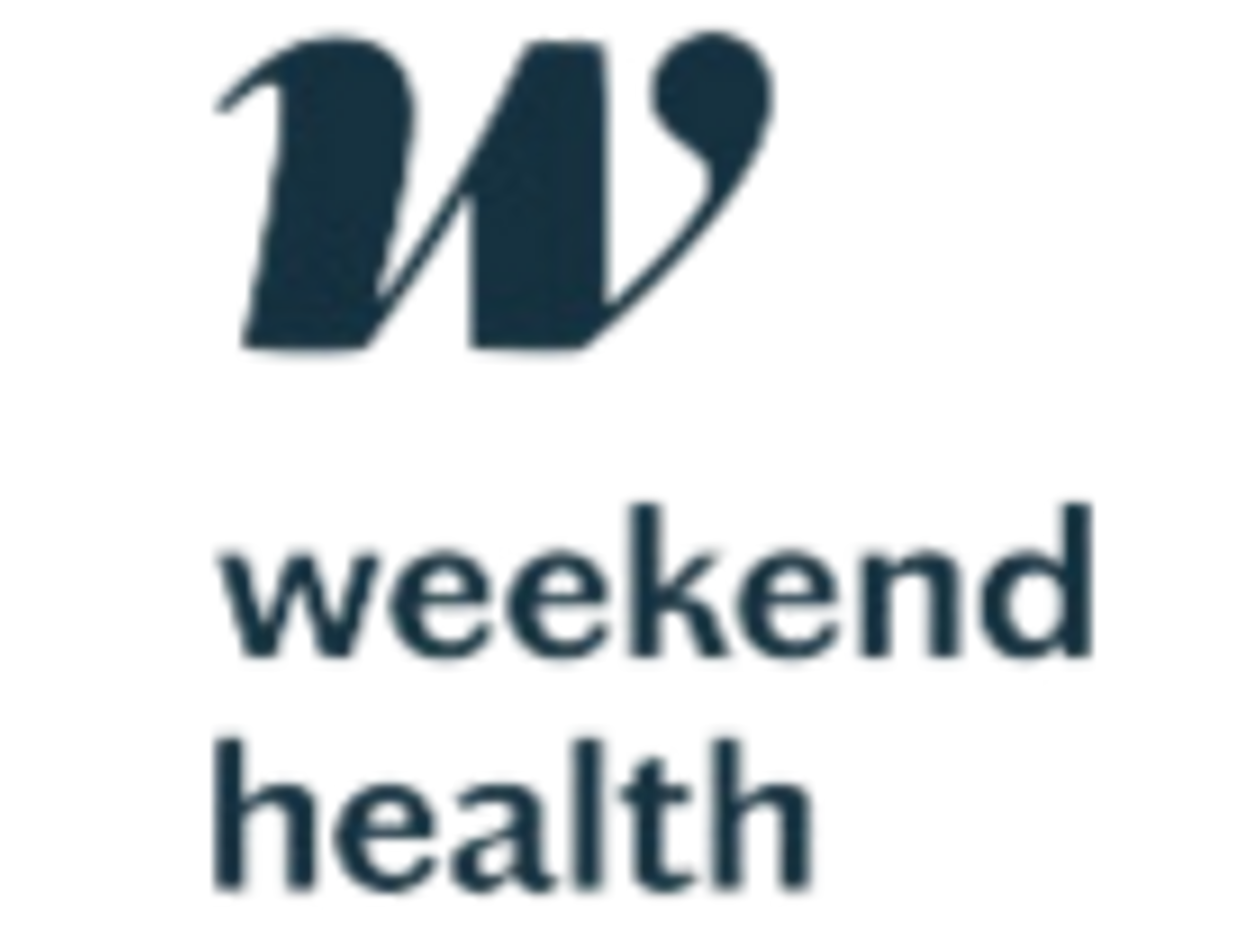 weekend health logo